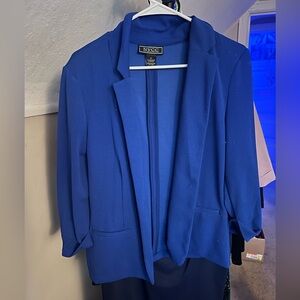 NYC Women's Royal Blue Suit Jacket